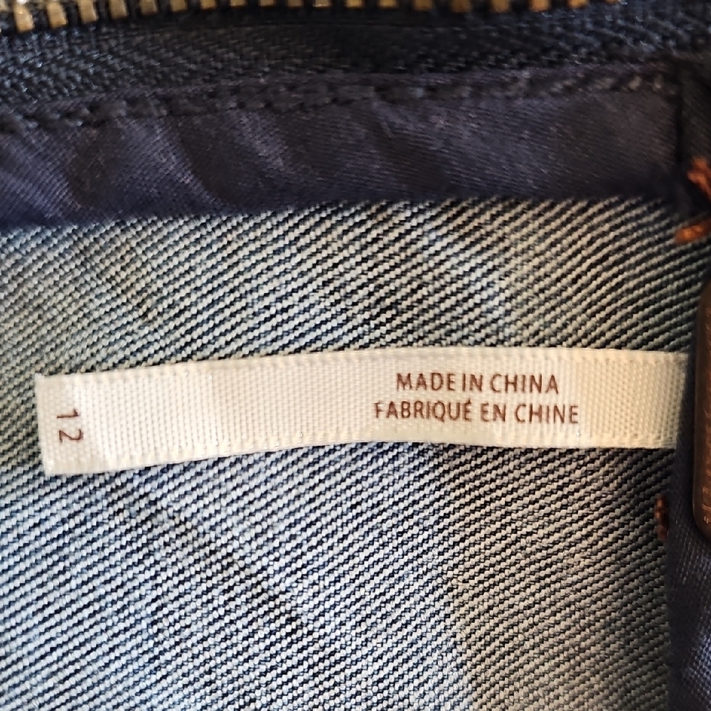 Free People Modern Femme Acid Wash Denim Stretch Mini Skirt - Picture 7 of 10